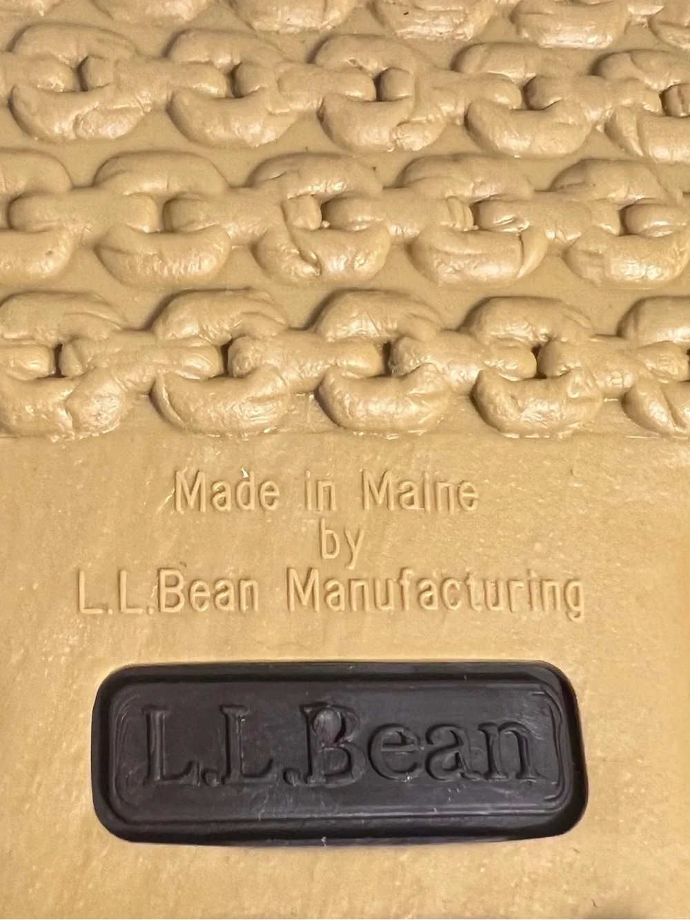 NEW LL Bean Men's Bean Boots, Rubber Mocs, Waterproof, Leather Upper, Size 8 M